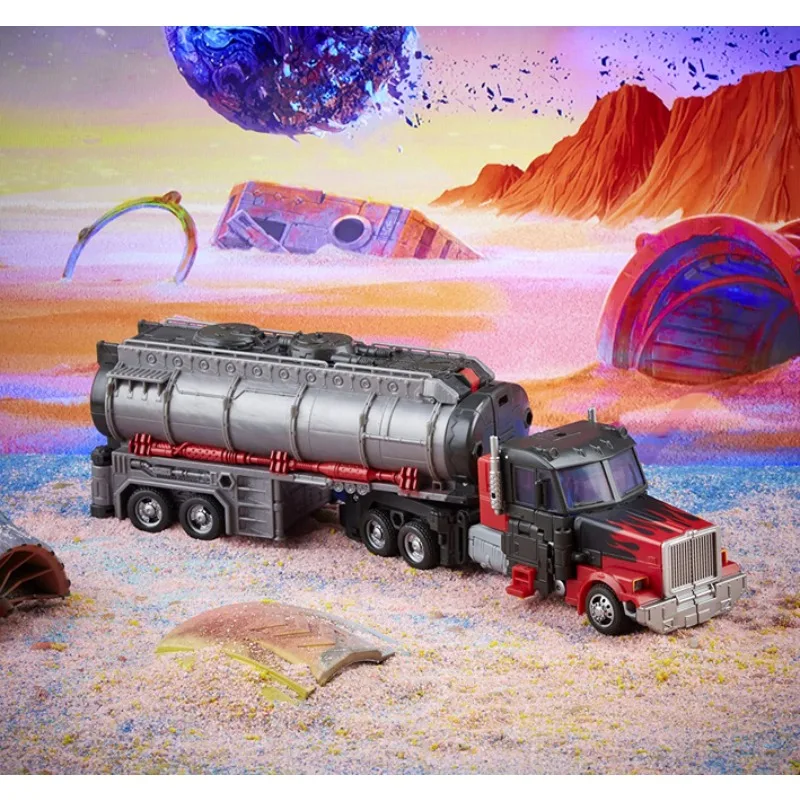 Optimus Prime Action Figure Transformers Anime Karakter Leuke Cartoon Leader Level Tanker Truck Modeling Collection