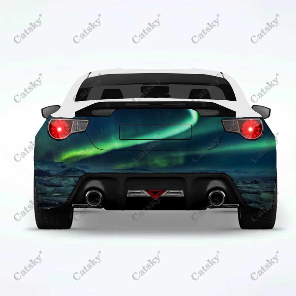 aurora Car stickers, truck rear decoration, painting, car modification stickers, car accessories, rear decals