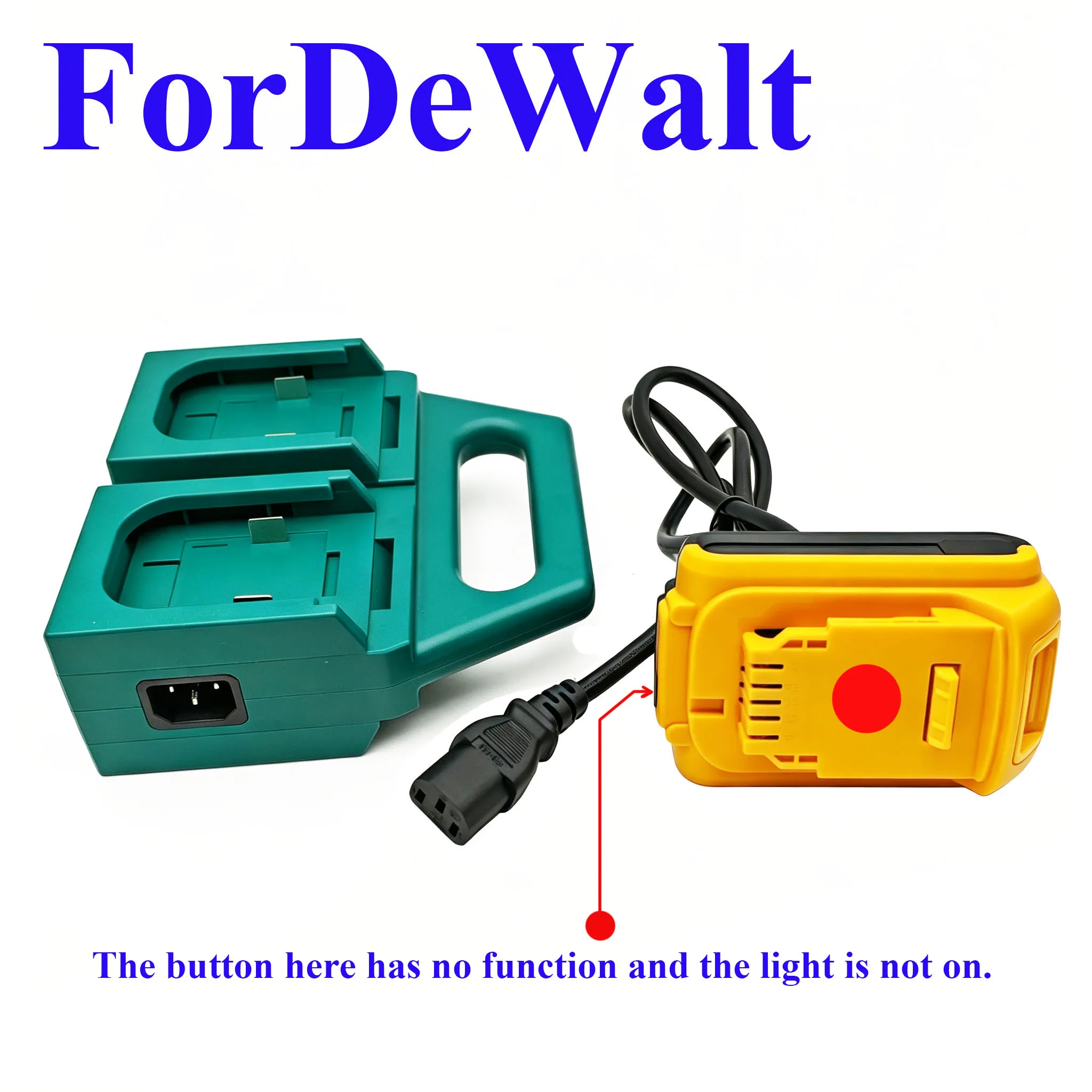 Kabelsplitter, verlängerter Leitungs-Gewichtsreduzierer-Adapter für Makita Lithium-Batterie, für DeWALT, für Milwaukee, für M18, für LXT-Maschine – Detail 20