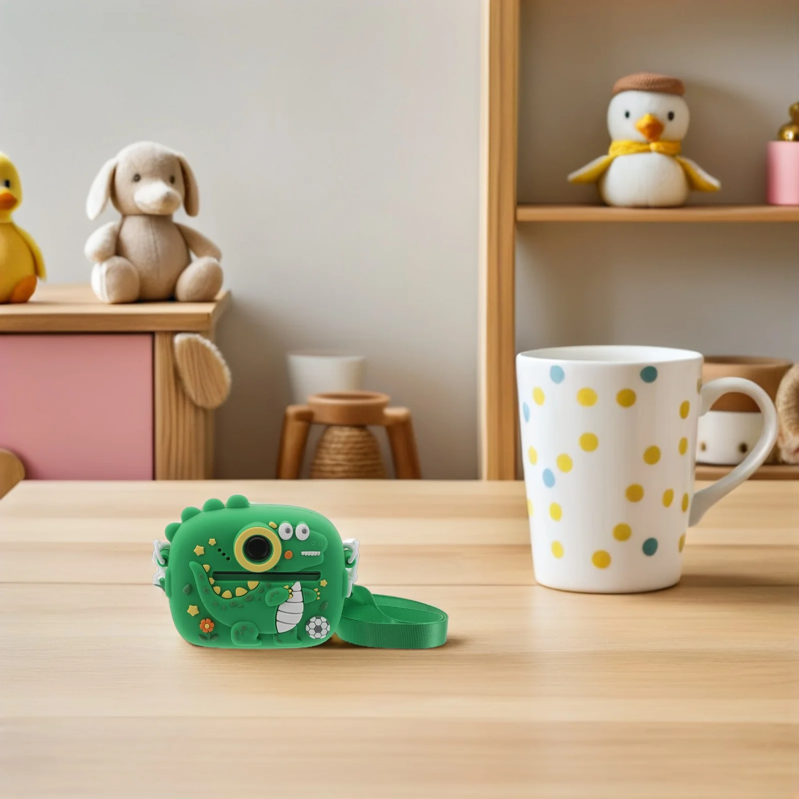 Appareil photo numérique pour enfants à double objectif, impression de photos instantanée, Design coloré et lumineux, intérêt étincelle dans la photographie pour les tout-petits