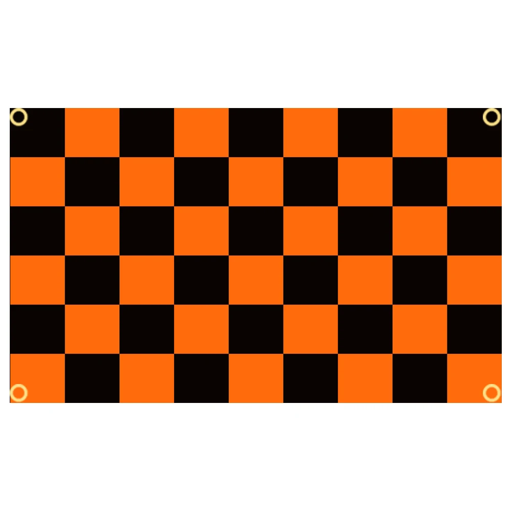 60x90cm 90x150 Black White Red Orange Yellow Green Blue Checkered Racing Flag Polyester Digital Printed Banner Tapestry Curtain