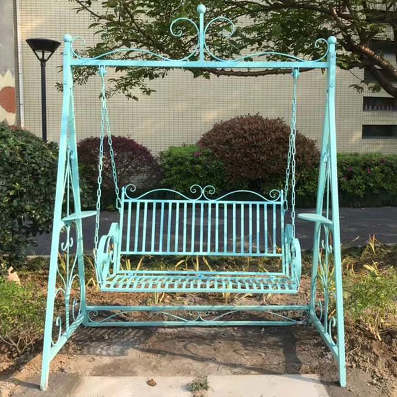 Trendy Eco-Friendly Balcony Swing Outdoor Rocking Chair for Courtyard Garden Home Leisure or Hanging Chair
