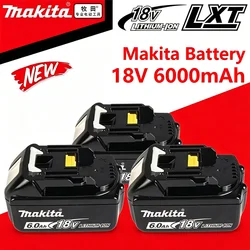 Original Makita 18V Battery 6.0Ah Rechargeable Battery, Makita BL1840 BL1830B Electric Tool Battery, Makita 18V