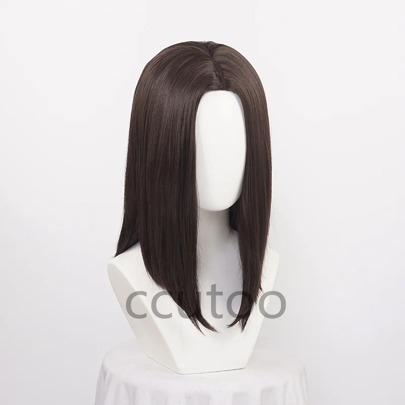 

ccutoo синтетический Eren Jaeger Yeager темно-коричневый парик косплей костюм термостойкие волосы для мужчин женщин карнавальная вечеринка