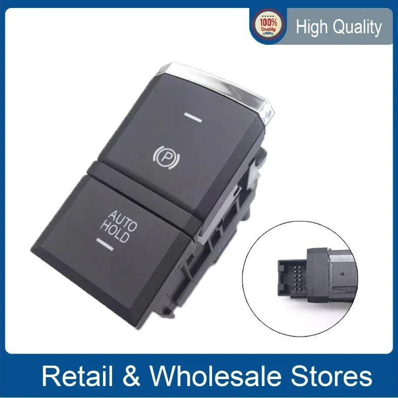 

56D927225B 56D 927 225 B 56D 927 225B Electronic Parking Brake Auto Hand Brake Switch Button For VW PASSAT 2003-