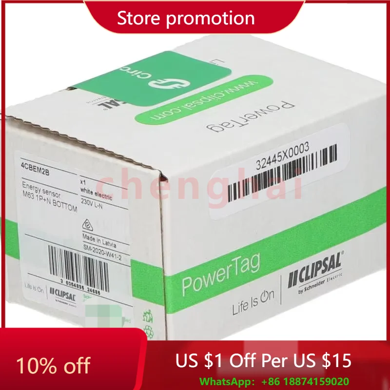 

Electric 4CBEM2B 230V L-N Energy Sensor NEW NFP