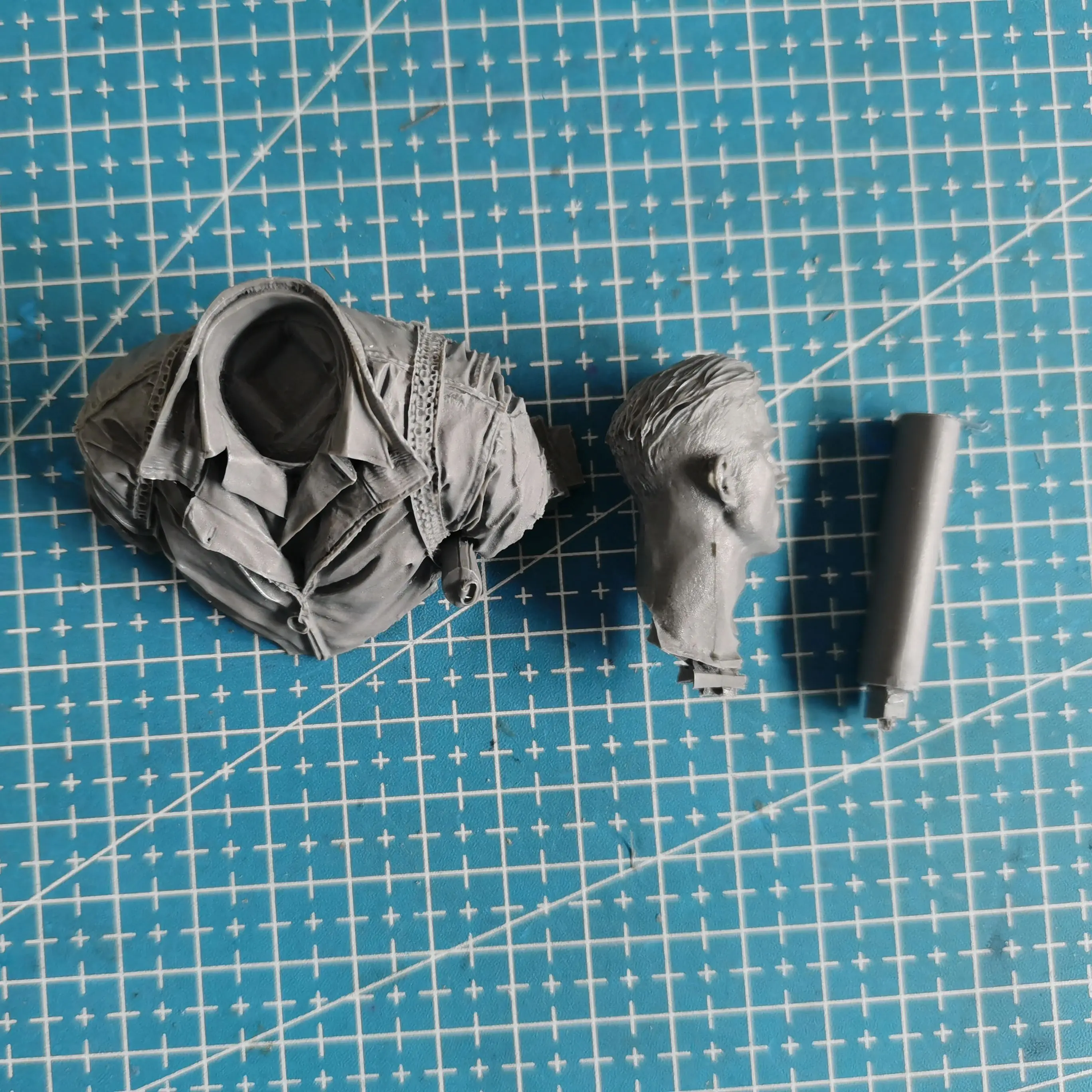 1/10 スケール樹脂フィギュア組み立てるモデルキットブラッドピットバスト未組み立て未塗装 3D 印刷おもちゃ