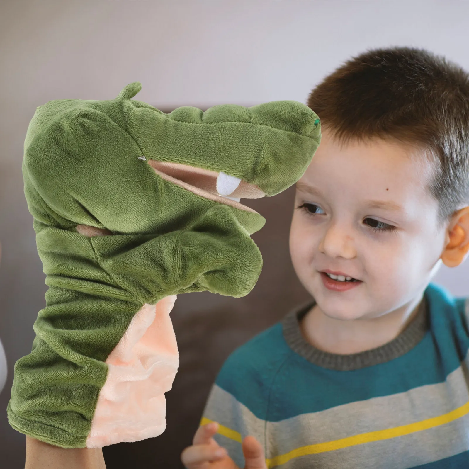 Hand Puppet for Kids – Cartoon Animal Educational Toy for Storytelling, Learning & DIY Creative Play