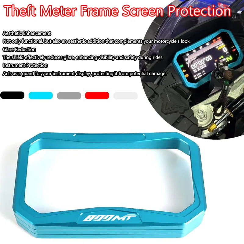 

New Motorcycle CNC Meter Frame Cover Screen Glare Shield Instrument Display Guard For CFMOTO CF 800MT MT800 MT 800 MT 800MTX X