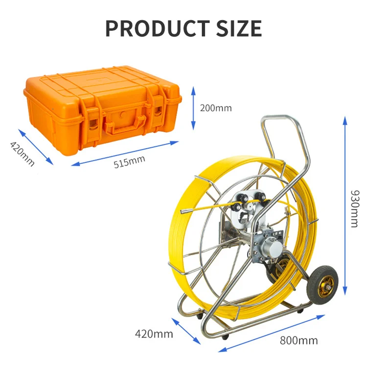 Qualidade subaquática downhole tubo linha endoscópio câmera boroscópio inspeção tubo câmera de inspeção para piscina tubo