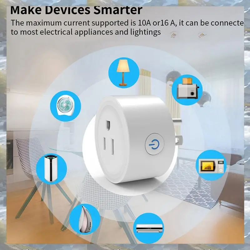 T82C Heißer Verkauf-Zigbee Smart Voice Control 16A Mit Power Überwachung Und Timing Funktion Für Alexa Google UNS Stecker