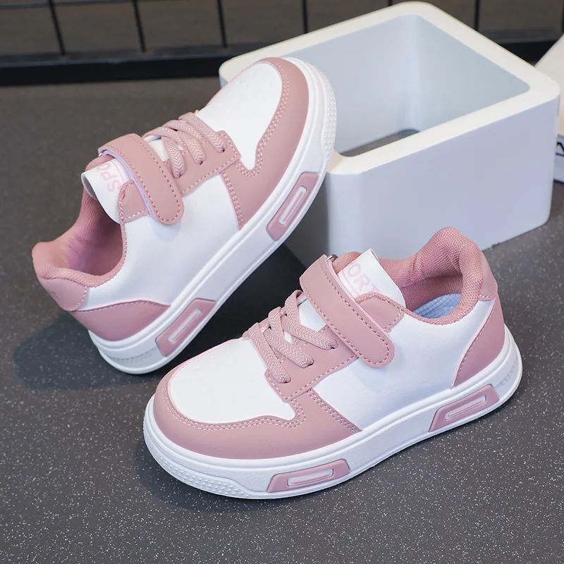 

Спортивная обувь, низкие повседневные туфли для досок для девочек, водонепроницаемые кроссовки на мягкой подошве для мальчиков и девочек, цветная обувь, детская весенне-осенняя обувь