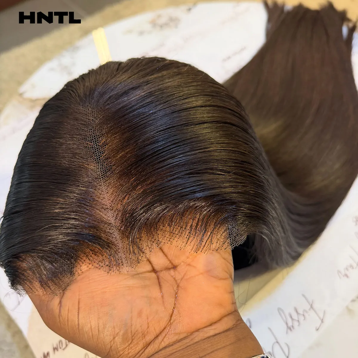 Pre Cut Lace Wear to Go Glueless Wig Human Hair Silky Straight 13x6 13x4 HD Transparent Lace Frontal Drawstring Glue-Free Wigs