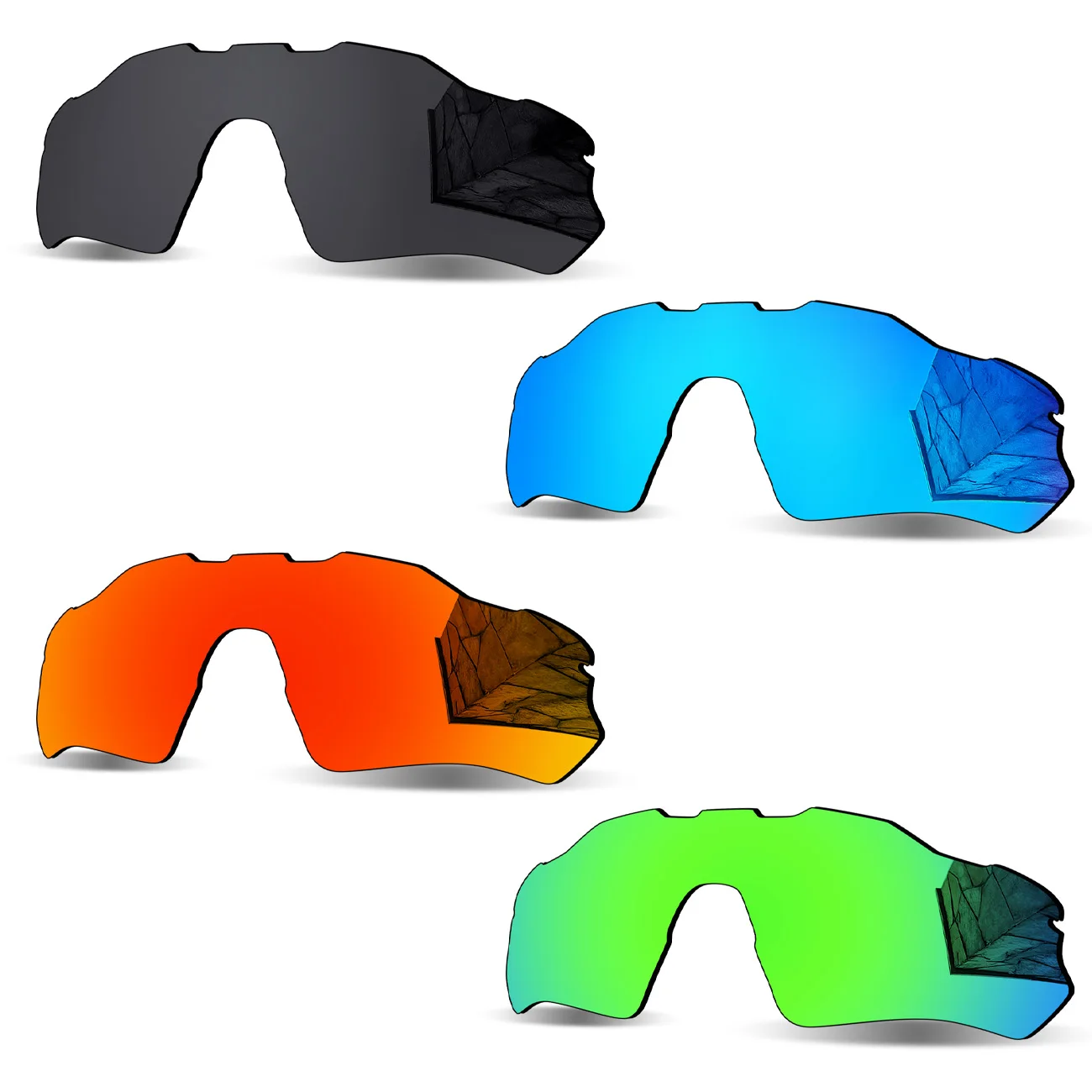 

Premium Polarized Replacement Lenses for Oakley Radar EV XS Path OJ9001 Sunglasses –100% UV Protection