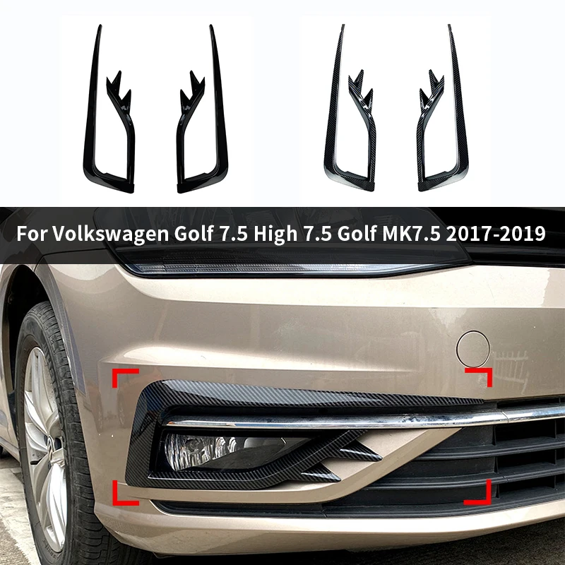 

Applicable to Volkswagen Golf 7.5 High 7.5 Golf MK7.5 2017-2019 Fog Lamp Air Knife Decoration Exterior Accessories