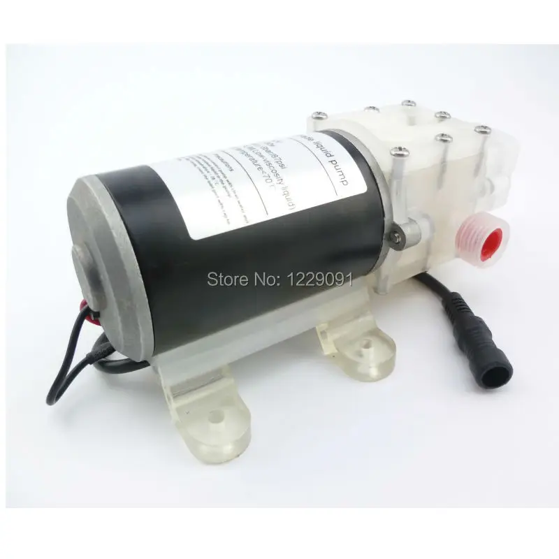 G1/2 Port DC 12v 80w 13L/M food grade self priming pump with automatic pressure switch for red wine milk