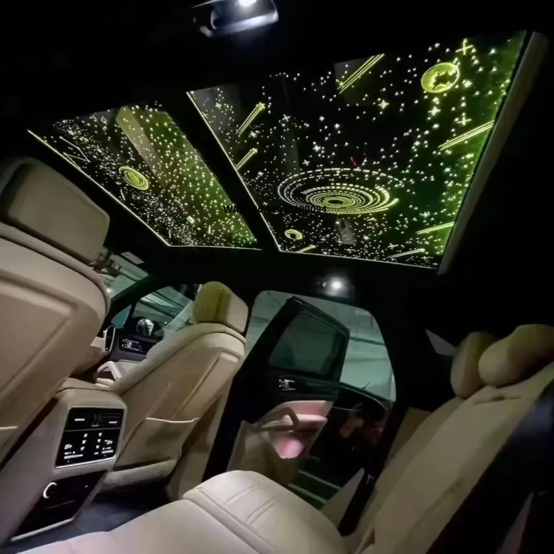 

2024 New Automotive Sunroof Starry Sky Film Support Customization Universal Car Sun Roof Interior Atmosphere Light