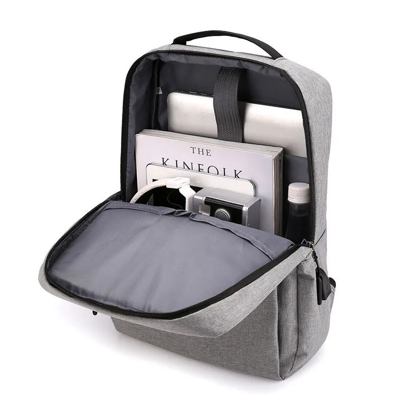 Men Large Capacity Backpack Lightweight Business Multipurpose Travel Bag Outdoor Nylon Waterproof Camping Bookbag Computer Bag