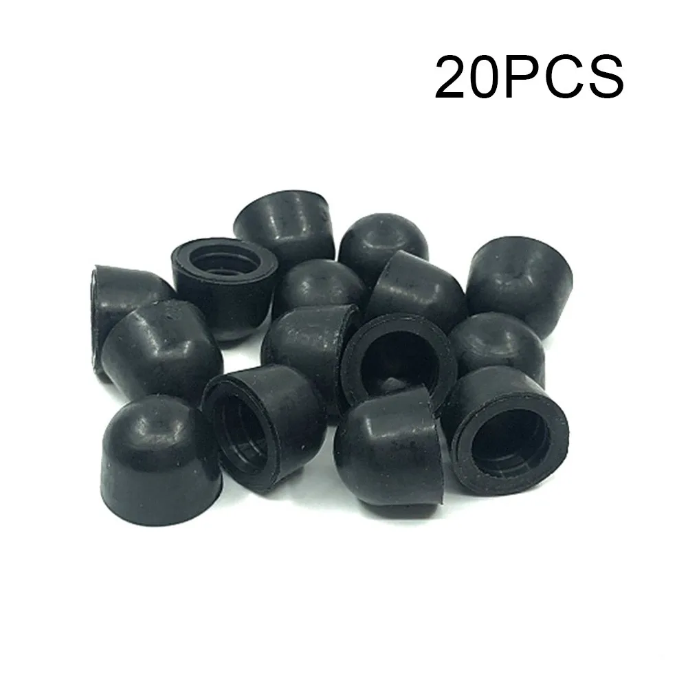 20 Pcs Four-wheel Skateboard Apex Rubber Bowl Pad Suitable For 3.25 Inch Small Fish Board Bracket Skateboard Pivot Cup