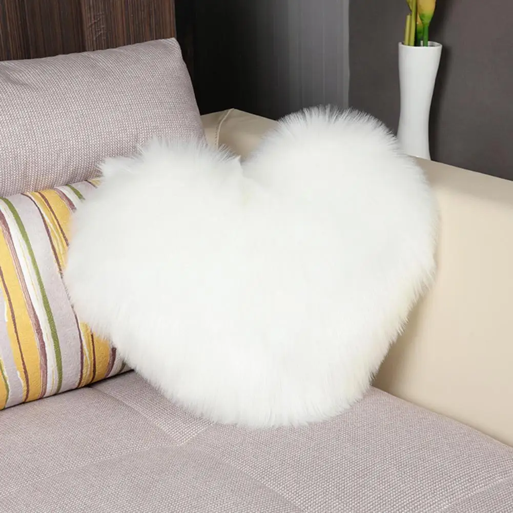 Heart Shape Pillow Sofa Decor Cushion Living Room Bedroom Soft Sleeping Pillow Lover Festival Gift Wedding Heart Shaped Gift