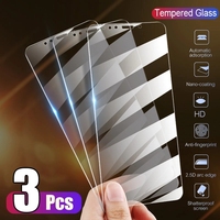 3PCS Tempered Glass For Xiaomi Redmi Note 12 8 8A 9 9s 10 10s 11s 9C 10C 9T Poco C40 X3 F4 NFC Mi 11T Pro 5G Screen Protector