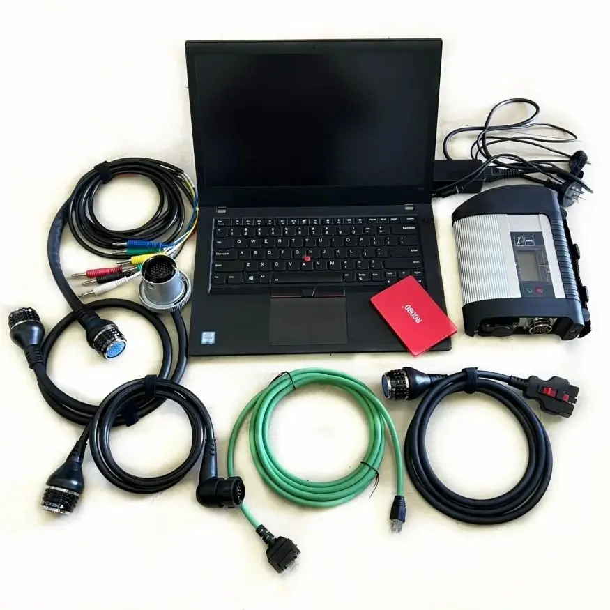 

MB Star C4 Compact 4 SD Repair Tool Программное обеспечение для портативного компьютера T470 16G 480 ГБ SATA2.5 SSD