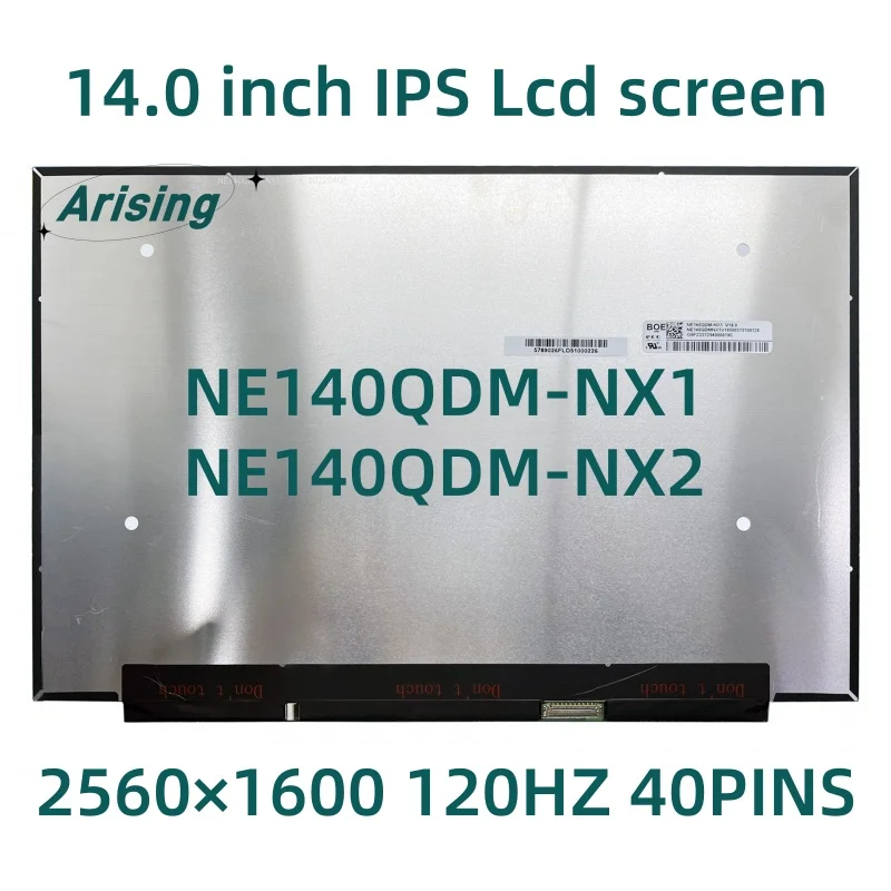 

14-дюймовый тонкий ЖК-экран для ноутбука IPS NE140QDM-NX1 NE140QDM-NX2 2560x1600 0pin EDP