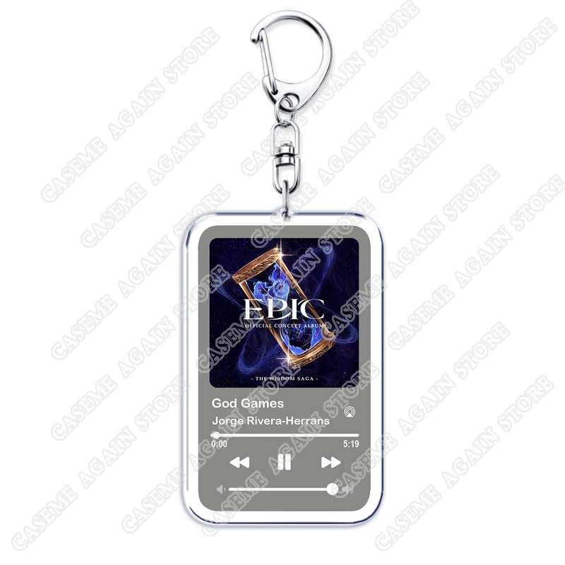 حار ملحمة الموسيقية سلاسل المفاتيح للنساء اكسسوارات حقيبة أوديسيوس بوسيدون الأساطير اليونانية الموسيقى المفاتيح مجوهرات المشجعين الهدايا #4