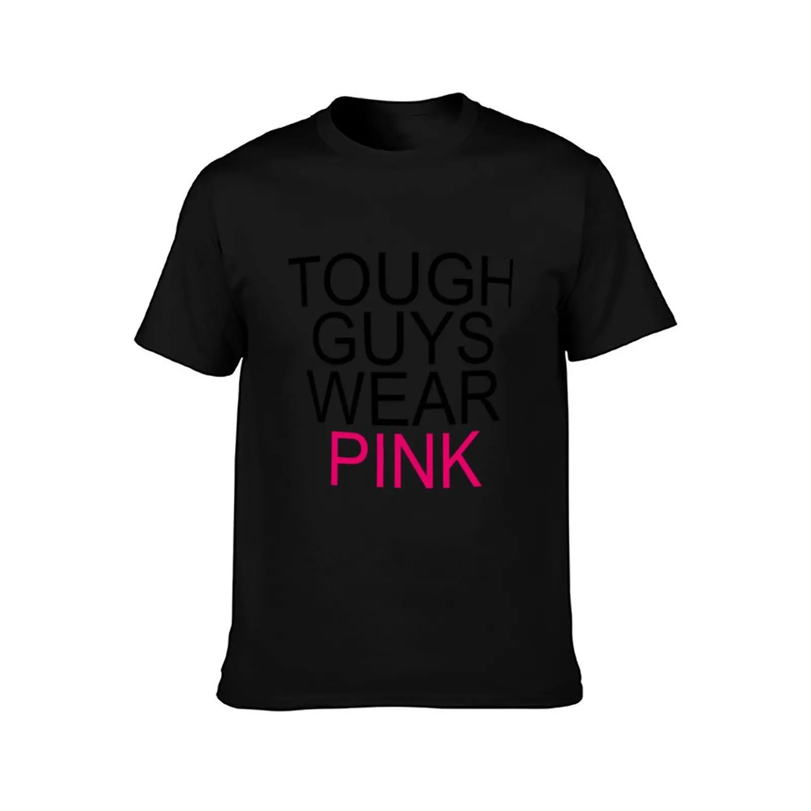 rgv8r infected tough guys wear pink shirt T-Shirt Large Size Short Sleeve T-Shirt
