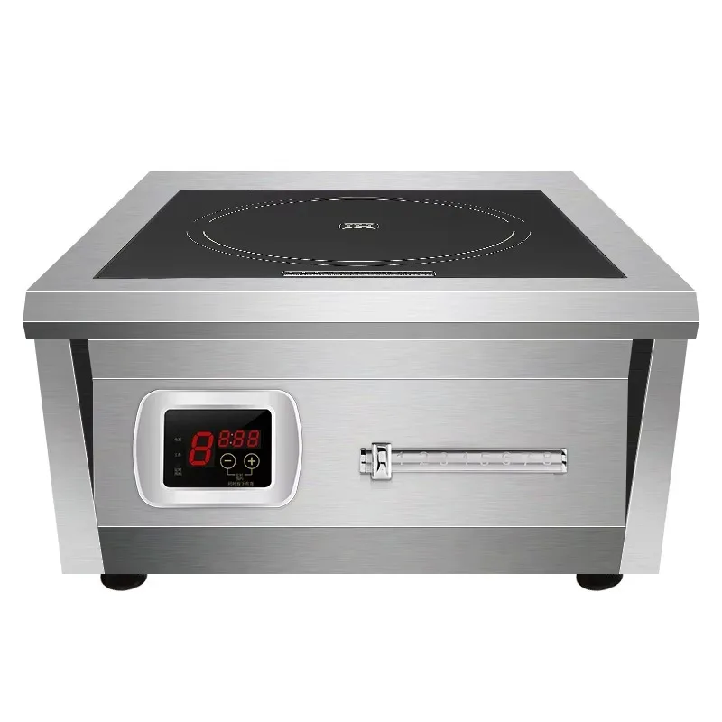 

20266000W/8000W Flat Concave Commercial Electric Induction Cooker High Heavy Power Home Restaurant Hotel Kitchen Cook Hob Sto