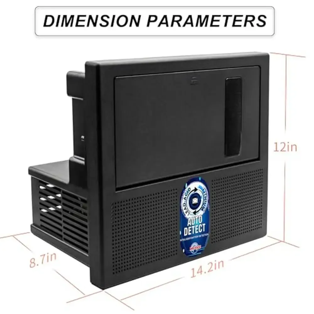 WF8955-AD-PEC RV Converter Charger 940W 55A 13.6V DC Output Automatic Three-Stage Charging Lead-Acid/Lithium Maximizing Battery