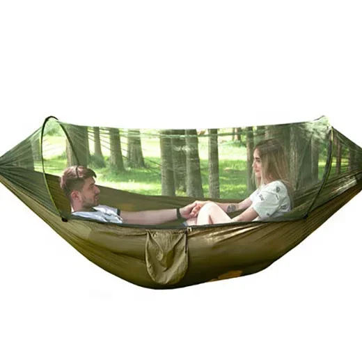 

Portable Travel Outdoor Camping Hammock Tent With Mosquito Net