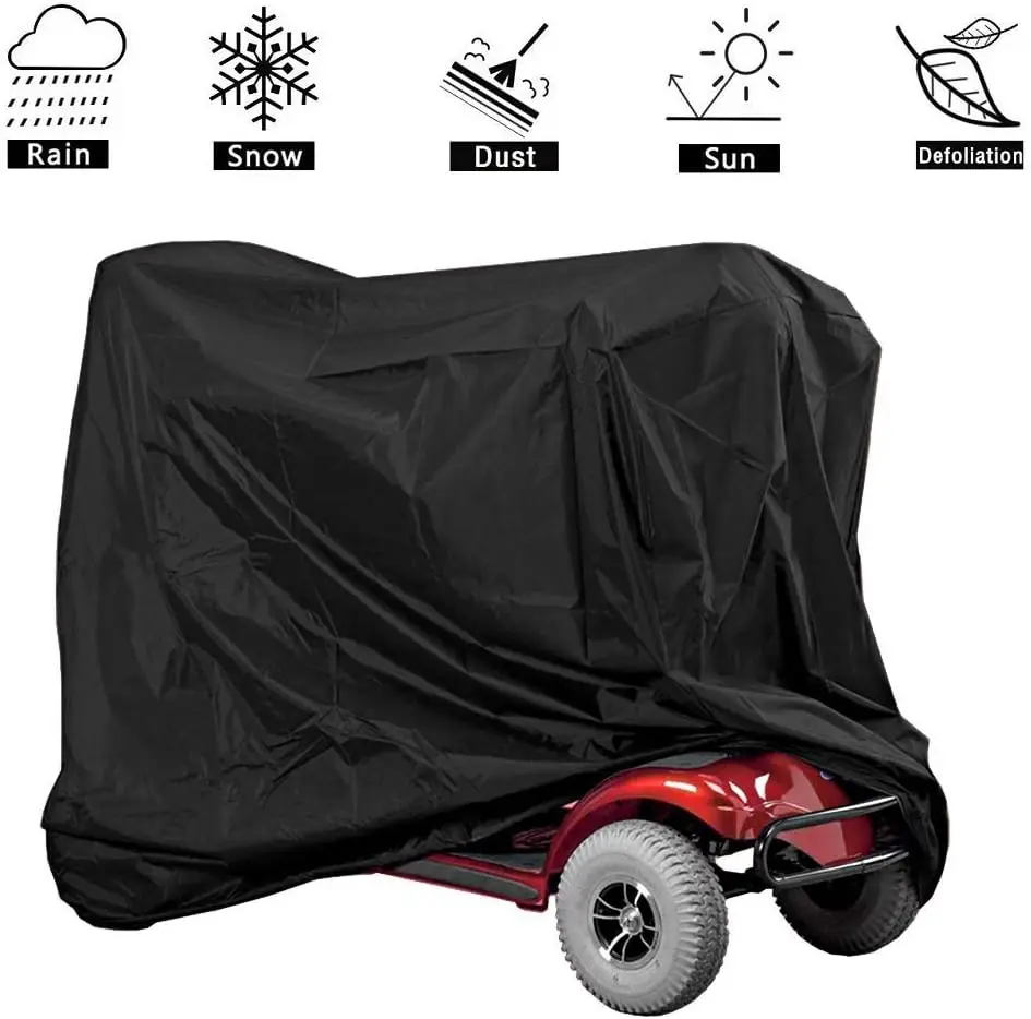 

1PC Heavy Duty Mobile Wheelchair Scooter Cover Waterproof And Rainproof Cover Dustproof Snow And Rain Proof Sun Protection