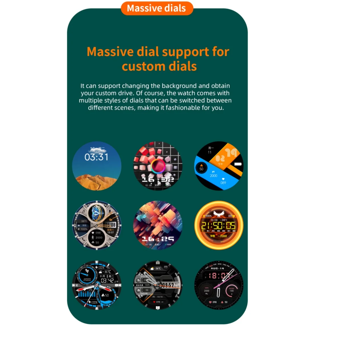 4G شبكة Smartwatch 1.43 بوصة شاشة AMOLED مع كاميرا 200 واط فتحة للبطاقات SIM نظام تحديد المواقع واي فاي جوجل بلاي الديناميكي الهاتفي أندرويد ساعة ذكية #4