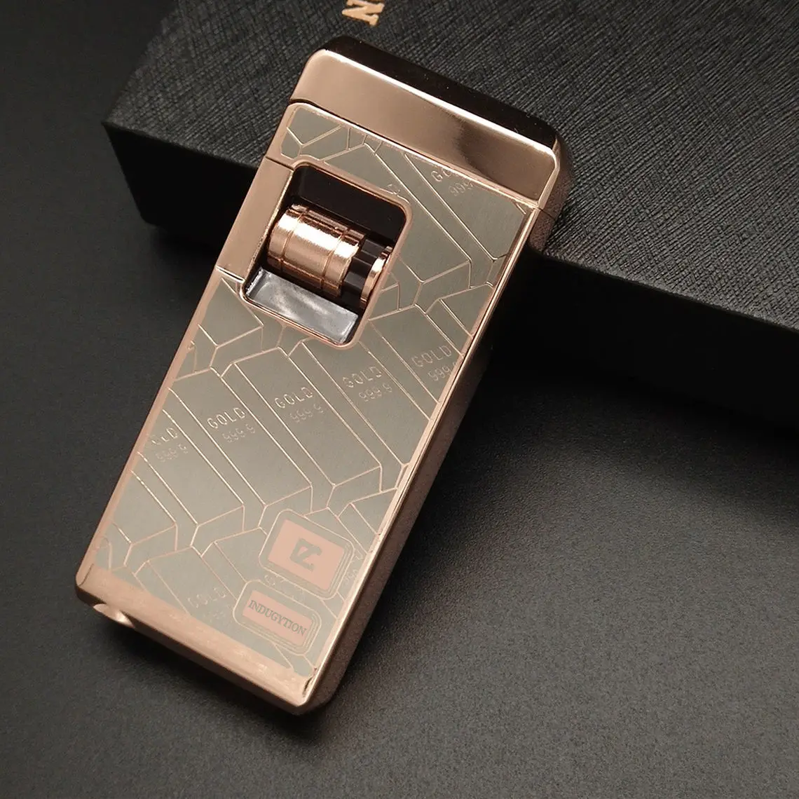 2021 Induction of roller Metal Lighters Gas Lighter Butane Turbo Jet Lighter Cigar Cigarettes Windproof Lighter Gadgets For Men