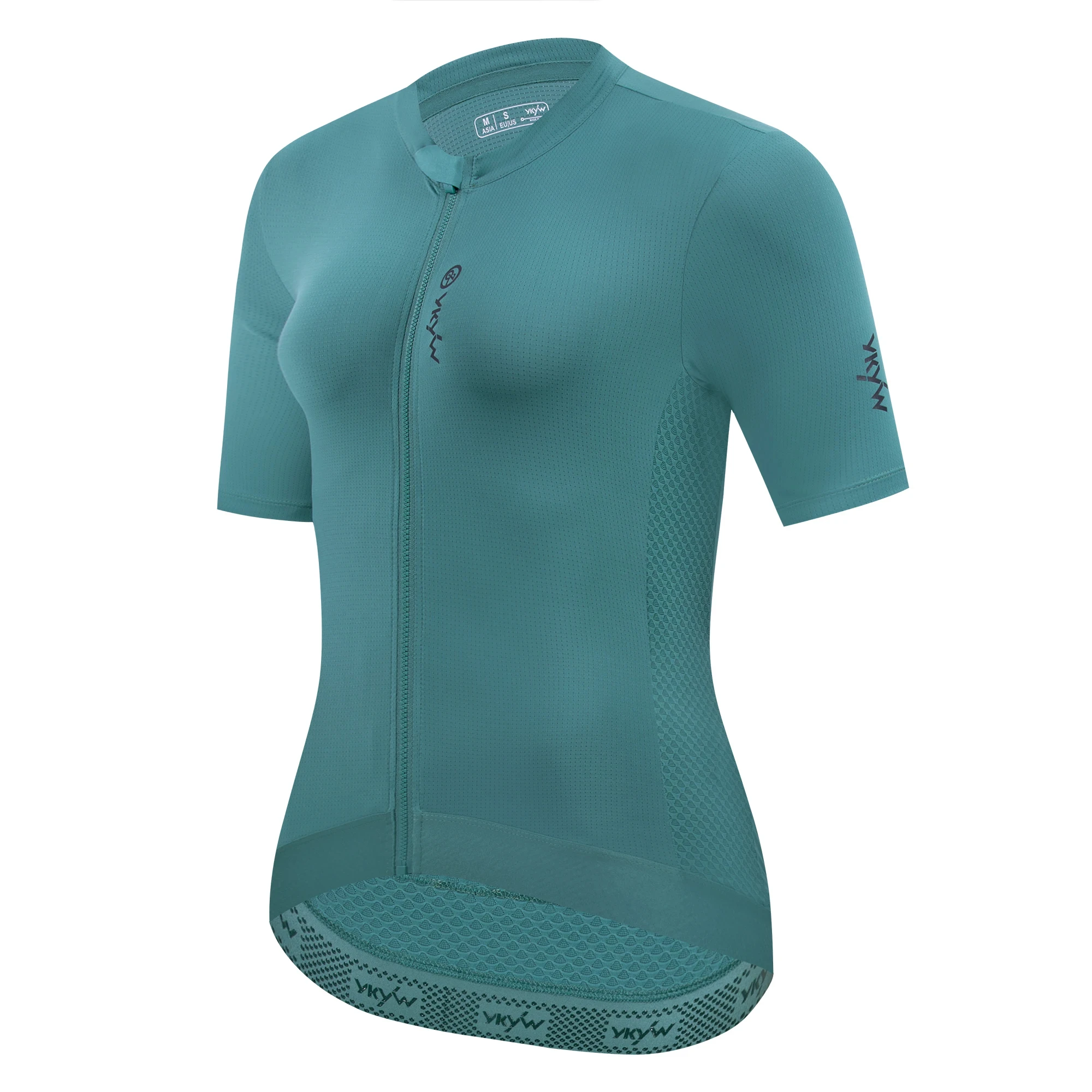 YKYWBIKE 2026 Damen Sommer Kurzarm-Radtrikot Schnelltrocknend Hochelastisch Atmungsaktiv MTB Rennrad Damen Fahrradshirt – Detail 3