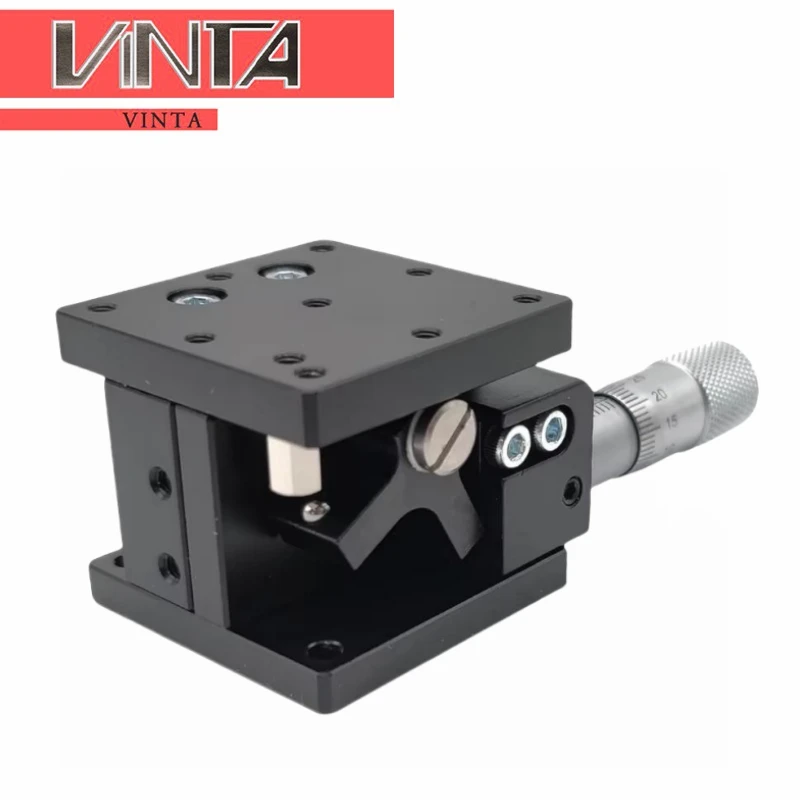 LZ90 90x90mm Trimming Station Z Axis Mobile Optical Displacement Fine Tuning Platform Height Adjustable Lifts Stage Sliding