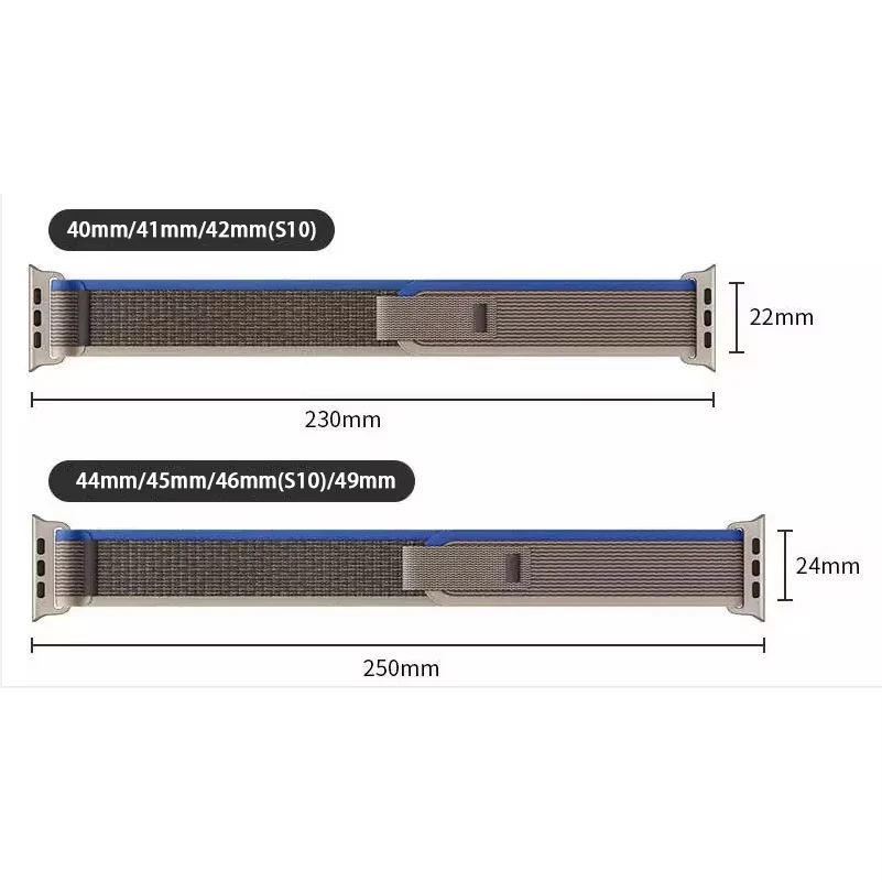 درب حلقة حزام ل أبل أربطة ساعات ألترا 3 2 49 مللي متر 44 مللي متر 41 مللي متر 40 مللي متر 45 مللي متر 42 مللي متر 46 مللي متر سوار iWatch سلسلة 11 10 9 8 7 6 5 SE 3 #5