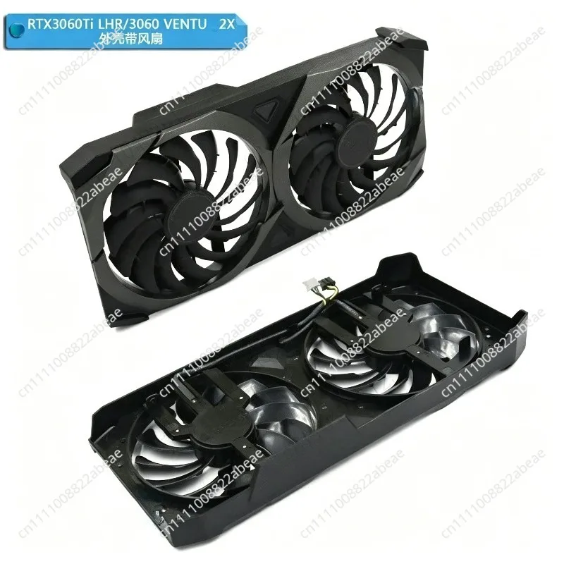 For 3060Ti LHR/3060 VENTUS 2X  3060Ti/3070 VENTUS 2X Graphics Card Fan Case with Fan
