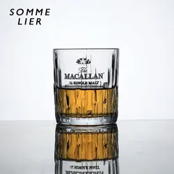 Chamvin-Verre à Facettes en Clip Macallan, Collection Privée, Whisky, Roche, Oeuvre d'Art, Tasse à Vin