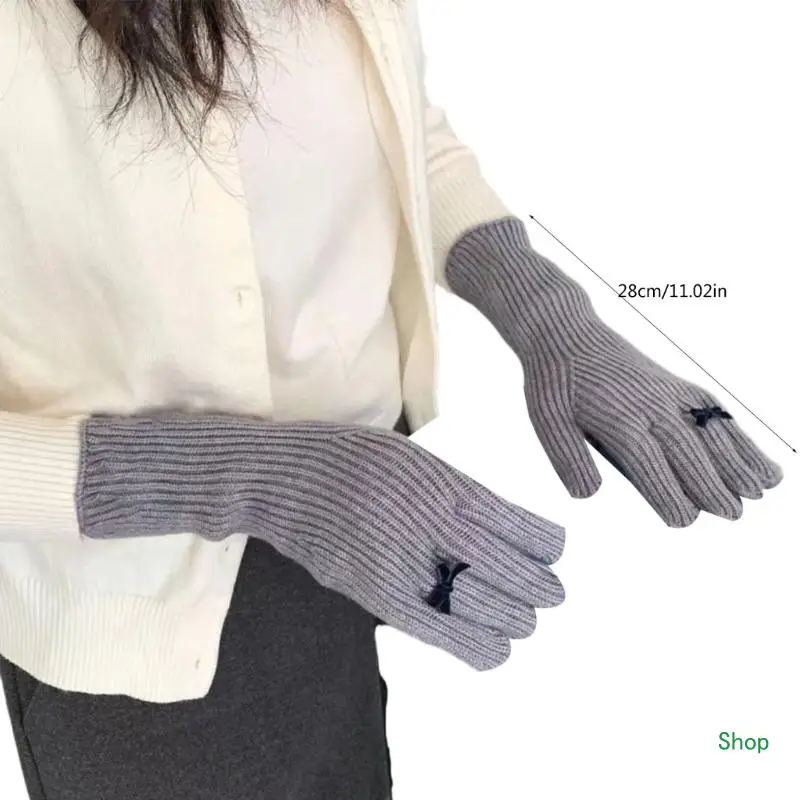 Dropship 2pcs จักรยานถุงมือขี่ขนแกะเรียงราย Mittens Windproof กีฬาถุงมืออุ่น