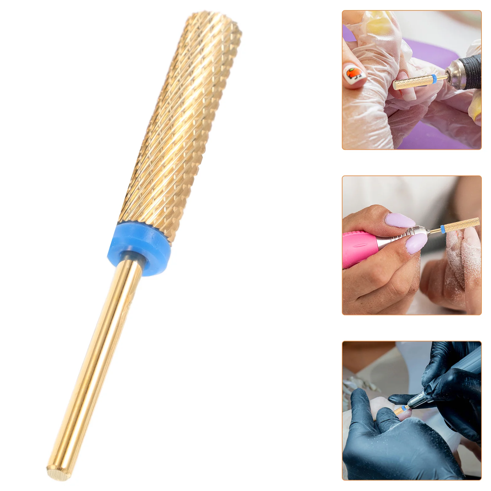 Nail Polisher Tungsten Carbide Drill Bits Disc for Nails Sanding Flat Manicure Accessories Grinding Head