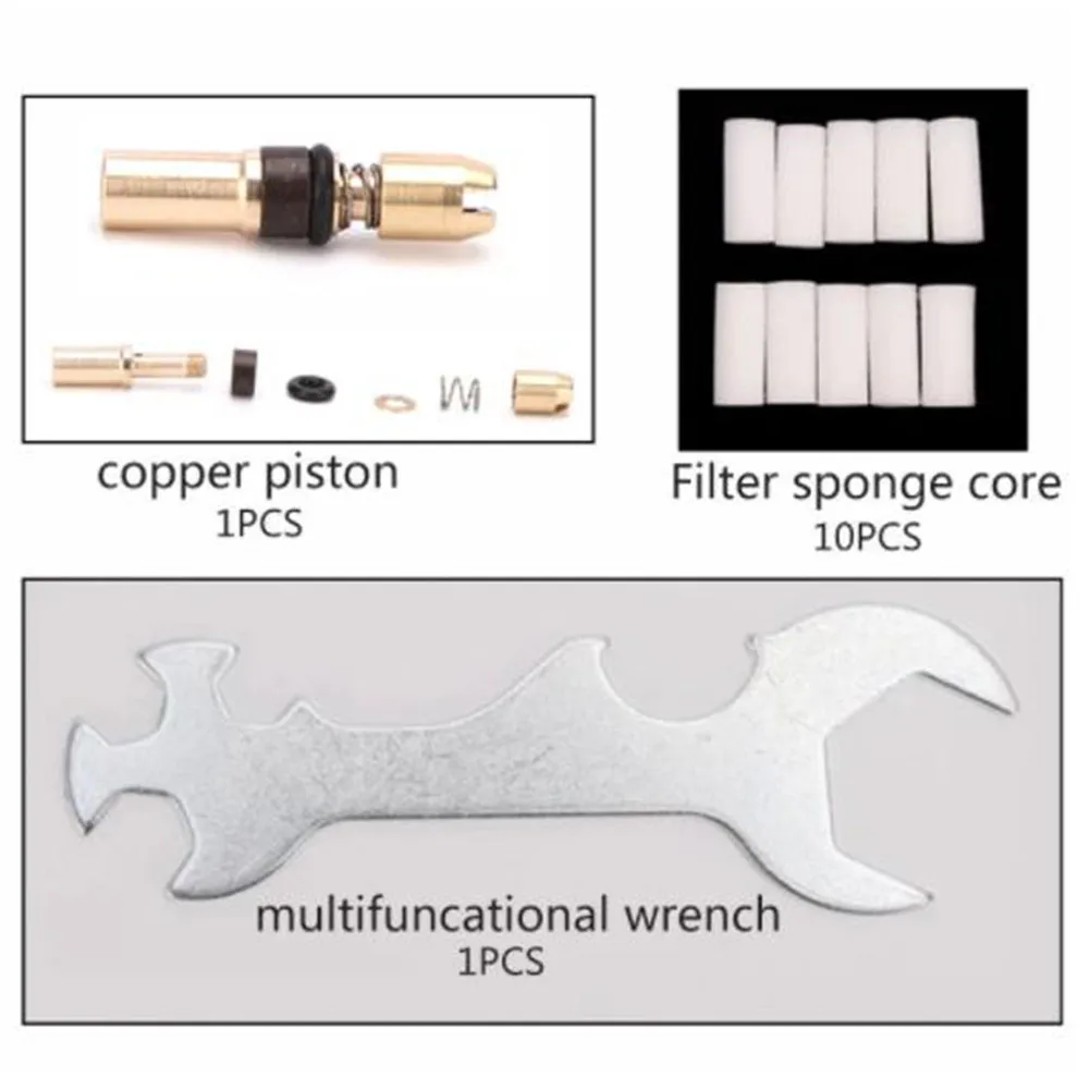 

A robust accessory set designed specifically for high pressure air pumps featuring a total of 37 reliable components