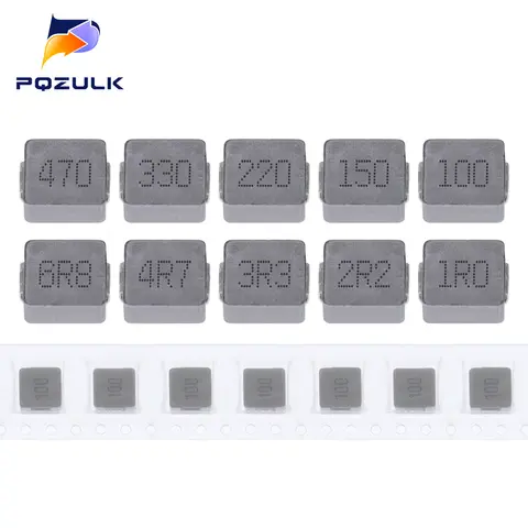 10PCS 0630 SMD Power Inductors 1uh 2.2uh 3.3uh 4.7uh 6.8uh 10uh 15uh 22uh 33uh 47uh Chip Inductor 6*6*3