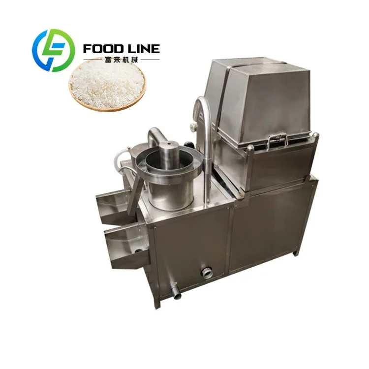 Water Saving Grain Rinsing Machine Filtered Recycle Water System Reduce Water Waste While Keeping Effective Cleaning Performance