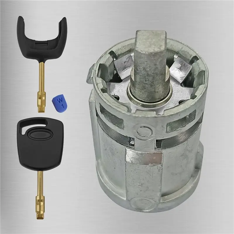 

Front Left Door Lock Cylinder Barrel With Keys For Ford Old Mondeo Car Accessories-M54K