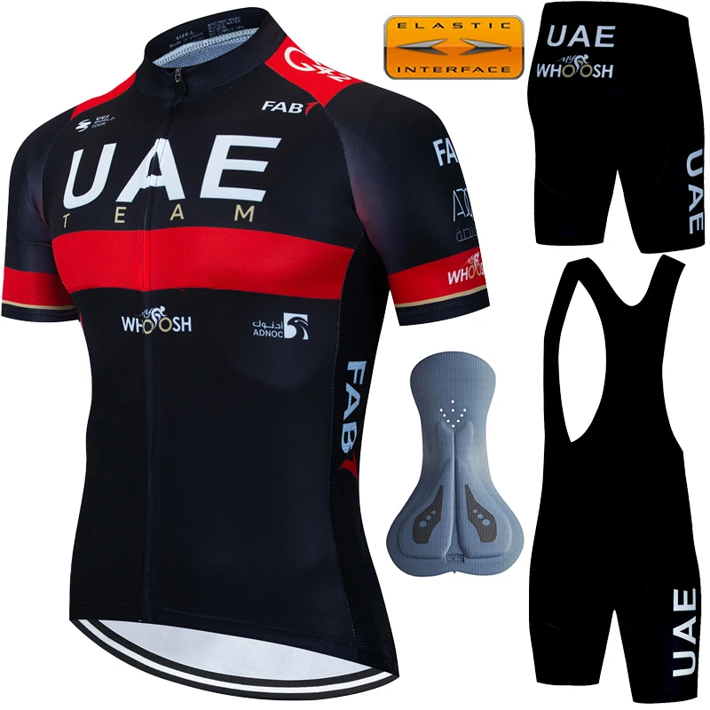 

Summer Clothes Man 2024 UAE Mtb Clothing Cycling Male Men's Bike Suit Professional Shirt Set Costume Jersey Uniform Sports Kit