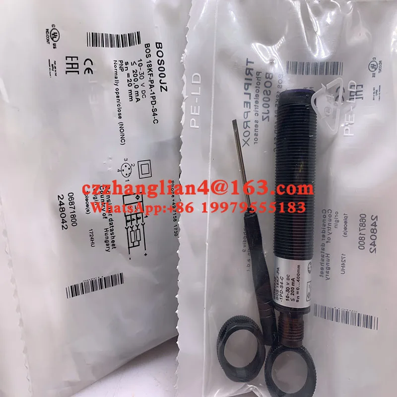 

Новый оригинальный датчик приближения BOS00JZ BOS 18KF-PA-1PD-S4-C, точечная поставка