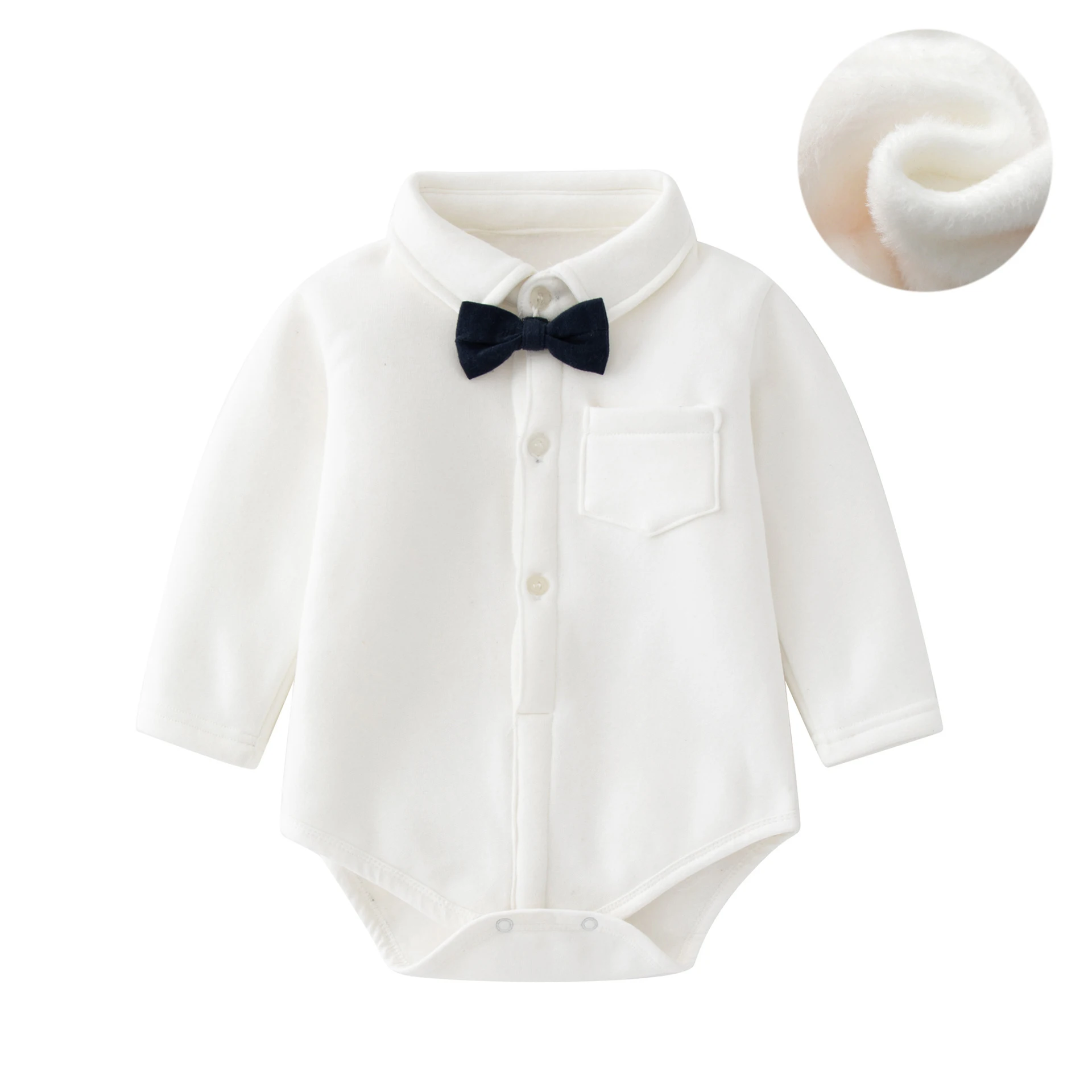 

UNITIM весенние комбинезоны для маленьких девочек с бантом и аппликацией, комбинезоны для новорожденных мальчиков, утепленные детские цельные боди для маленьких мальчиков, комбинезон