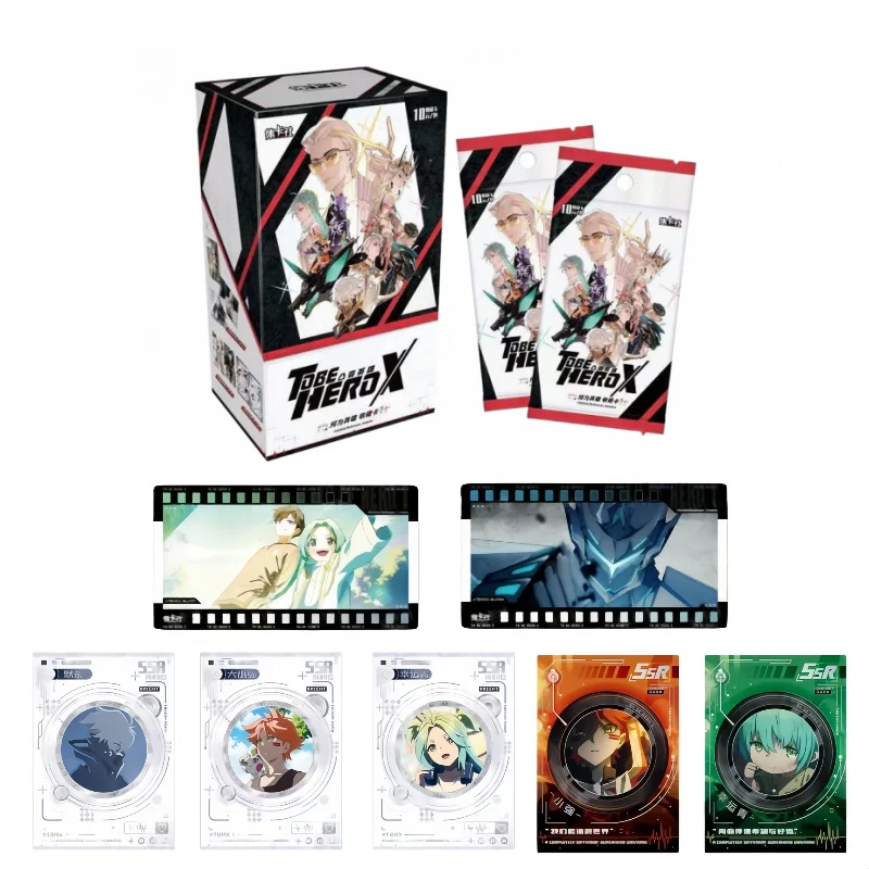 

Official Genuine To Be HERO X Card TOBEHEROX Series Collection Cards What Is A Hero Animation Cartoon Peripheral Toy Gift